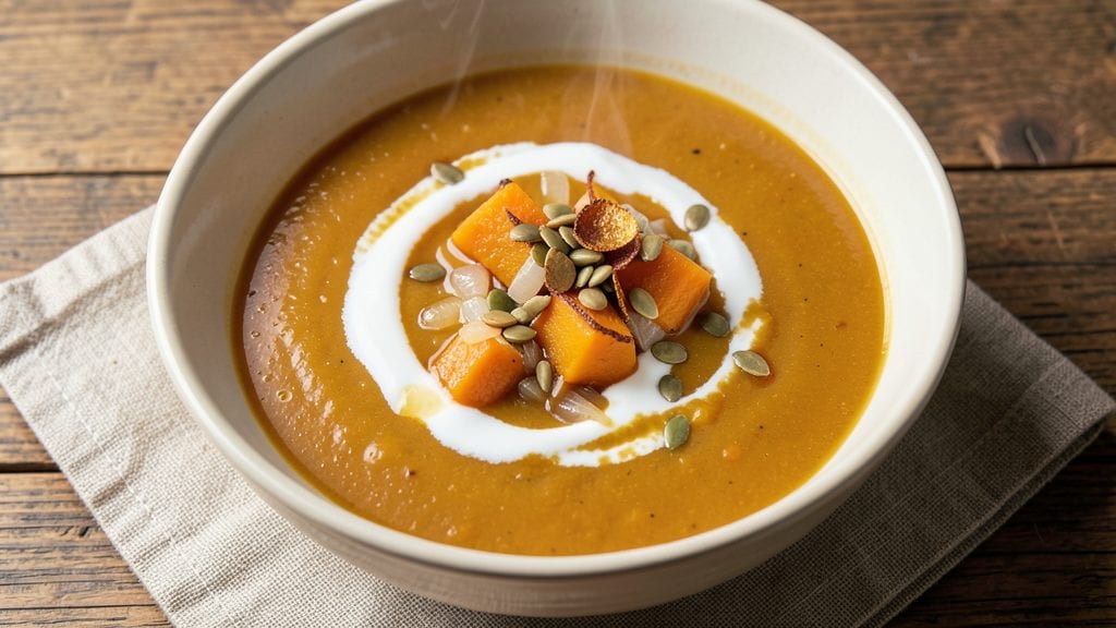 Butternut Squash Soup Recipe Cookie And Kate: Roasted Squash Depth and Creamy Velvety Finish