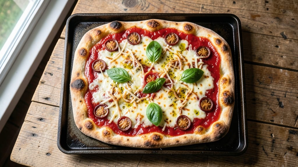 Cookie Sheet Pizza Recipe: Crispy Crust and Melty Cheese in 12 Minutes