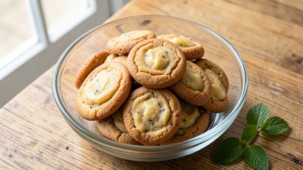 Custard Cookies Recipe: Silky Vanilla Cream With Crispy Cornflake Crowns